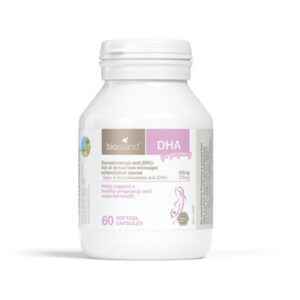 Bio Island DHA For Pregnancy 60 Capsules Exp 01/2028