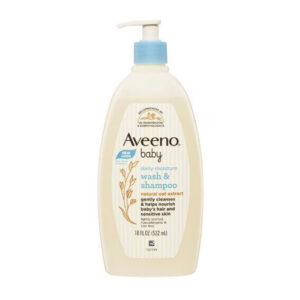 Aveeno Baby Daily Moisture Lightly Scented Wash & Shampoo 532mL