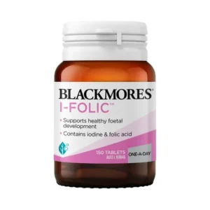 Blackmores Bổ sung i-ốt và axit folic trước và trong khi bầu i-Folic 150 viên