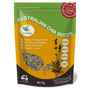 Hạt Chia Úc Natural Australian Chia Seeds túi 1kg