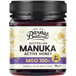 Mật ong Manuka Barnes Manuka Honey MGO 100+ NPM 6+ 250g