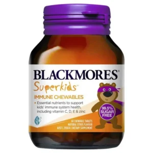 Blackmores Viên nhai tăng sức đề kháng cho trẻ từ 2 tuổi Superkids i