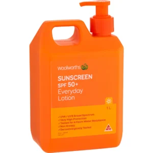 Kem chống nắng Woolworths SPF 50+ dạng bơm 1L