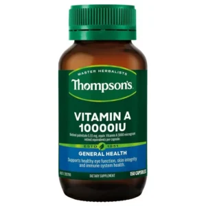 Vitamin A hàm lượng cao Thompson's 10000iu 150 viên