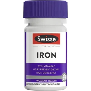 Viên uống bổ sung sắt Swisse Ultiboost Iron 30 viên