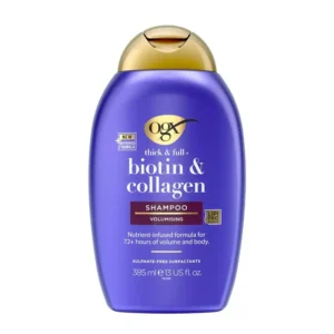 Dầu gội Ogx Thick & Full + Volumising Biotin & Collagen dành cho tóc mỏng 385ml