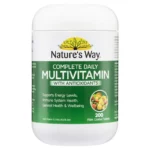 Viên uống bổ sung vitamin tổng hợp Nature's Way Complete Daily Multivitamin, 200 viên.