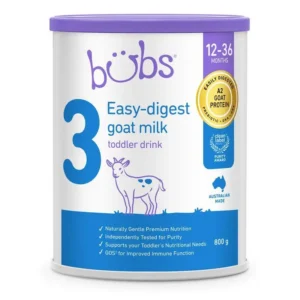 Sữa dê số 3 Bubs Goat Toddler Formula cho bé từ 1 đến 3 tuổi 800g