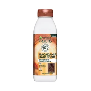 Dầu xả làm mượt tóc Garnier Macadamia dành cho tóc khó vào nếp 350ml.