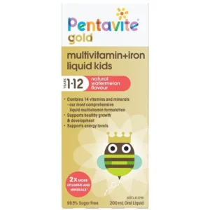 Pentavite Gold Multivitamin + Sắt dạng lỏng dành cho trẻ em 200ml