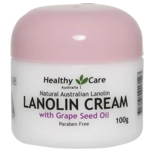 Kem dưỡng da Healthy Care Lanolin với chiết xuất hạt nho 100g