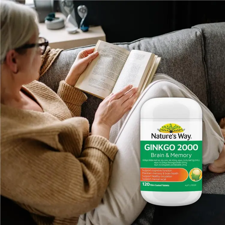 Viên uống bổ sung Nature's Way Ginkgo 2000 hỗ trợ não bộ và trí nhớ, 120 viên - Ảnh 4