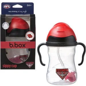 Bình tập uống nước cho bé màu đen đỏ b.box Sippy Cup Disney Mickey 240ml