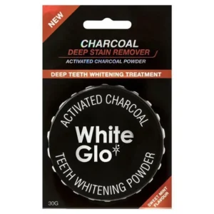 Bột đánh bóng răng than hoạt tính White Glo 30g
