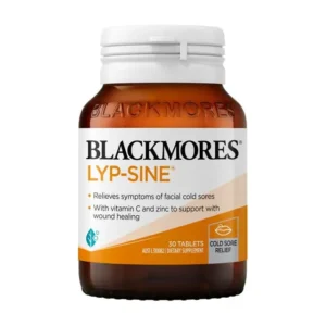 Blackmores Viên uống trị nhiệt miệng + tăng đề kháng và phòng cảm cúm Lypsine 30 viên