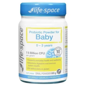 LifeSpace Men vi sinh cho trẻ từ 6 tháng đến 3 tuổi Probiotic Powder for Baby 60g