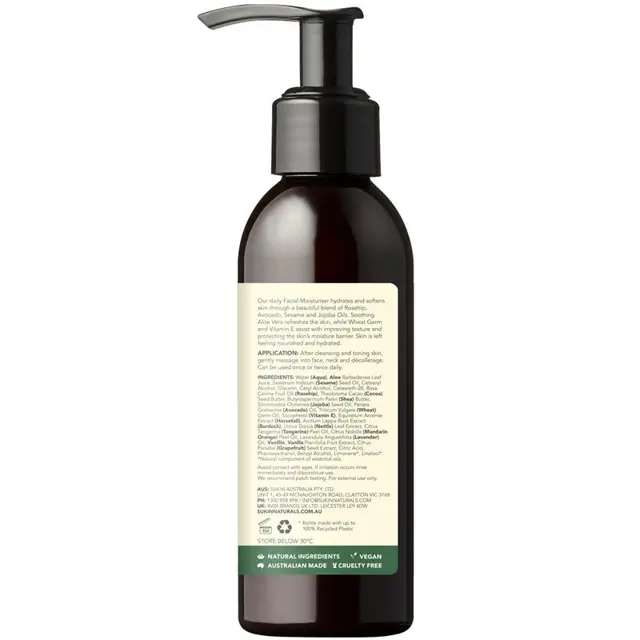 Kem dưỡng ẩm da mặt Sukin Signature dạng bơm 125ml - Ảnh 2