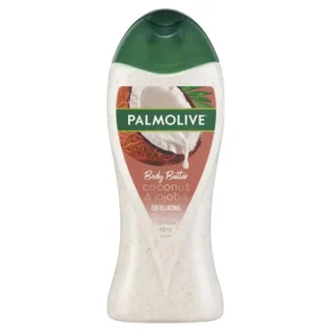 Sữa tắm tẩy tế bào chết Palmolive Body Butter hương dừa và jojoba 400ml