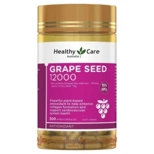 Healthy Care Tinh chất hạt nho chống lão hoá Healthy Care Grape Seed Extract 12000