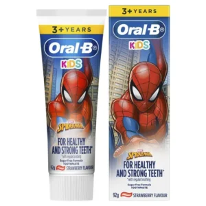 Kem đánh răng Oral B Spiderman dành cho trẻ em từ 3 tuổi trở lên, 92g