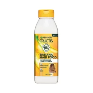 Dầu xả dưỡng tóc Garnier Fructis Hair Food hương chuối dành cho tóc khô 350ml