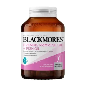 Viên uống Blackmores chứa dầu hoa anh thảo và dầu cá, 100 viên
