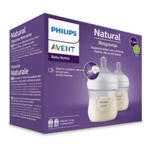 Bộ 2 bình sữa Avent Natural Response 125ml