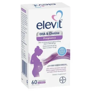 Elevit DHA + Choline dành cho bà bầu, 60 viên nang